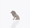20" Natural Resin Hand Painted Figurine Tabletop Sculpture
