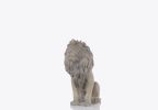 20" Natural Resin Hand Painted Figurine Tabletop Sculpture