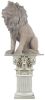 20" Natural Resin Hand Painted Figurine Tabletop Sculpture