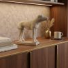 17" Natural Resin Hand Painted Figurine Tabletop Sculpture