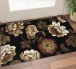1' X 2' Black Polypropylene Area Rug
