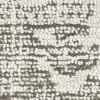 2' X 8' Ivory Floral Vine Wool Runner Rug