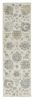 2' X 8' Ivory Floral Vine Wool Runner Rug