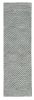 2' X 8' Denim Geometric Tiles Wool Runner Rug