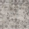 5' X 7' Grey Hand Loomed Traditional Floral Indoor Area Rug
