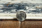 10' X 13' Gray and Ivory Area Rug