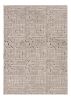 118 X 158 Grey Polyester Rug