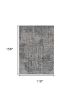 10' X 13' Ivory Or Grey Polypropylene And  Polyester Rug