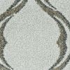 5' X 8' Sand Wavy Lines Area Rug