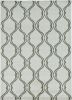 5' X 8' Sand Wavy Lines Area Rug