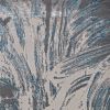 118 X 158 Silver Or  Blue Polypropylene Or Polyester Rug