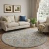 108 X 108 Sage Green Wool Rug