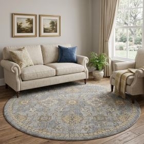 108 X 108 Sage Green Wool Rug