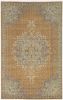 2' X 3' Coffee Wool Medallion Area Rug