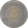 108 X 108 Slate Grey Wool Rug