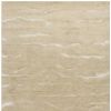5' X 7' Beige Blue Hand Tufted Abstract Indoor Area Rug