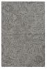 5' X 7' Grey Hand Tufted Abstract Indoor Area Rug
