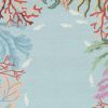 2' X 3' Blue Hand Tufted Area Rug