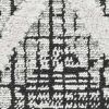 5' X 8' Charcoal Geometric Area Rug
