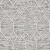 12' X 15' Gray and Ivory Geometric Area Rug