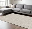 12' X 15' Ivory Beige Area Rug