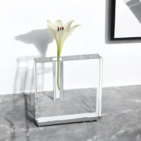 6 Hand Crafted Crystal Bud Vase