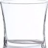 65 Mouth Blown European Made Medium Glass Pocket Vase