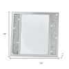 5 X 7 Silver Crystalized Picture Frame