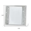 8 X 10 Silver Crystalized Picture Frame