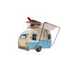 Piggy Bank And Picture Frame Camper Trailer Model