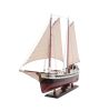 Sailboat Model With Solid Wood Base