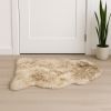 2' X 3' Dark Cream New Zealand Natural Sheepskin Rug