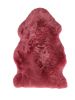 2' X 3' Raspberry New Zealand Natural Shearling Sheepskin Rug