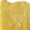 2' X 3' Yellow New Zealand Natural Sheepskin Rug