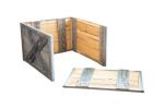 Natural Weathered And Gray Wood Ornamental Wall Decor