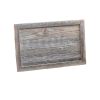 18" Natural Weathered Gray Christmas Tree Collar