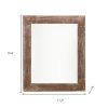 8.5" X 11" Rustic Espresso Picture Frame