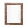 8.5" X 11" Rustic Espresso Picture Frame