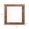 6" X 6" Rustic Espresso Picture Frame