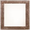 6" X 6" Rustic Espresso Picture Frame