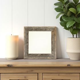 4" X 4" Natural Weathered Gray Picture Frame