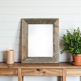 8.5" X 11" Natural Weathered Gray Picture Frame