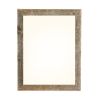24 X 30 Natural Weathered Grey Picture Frame With Plexiglass Holder