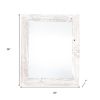 24X36 Rustic White Washed Picture Frame With Plexiglass Holder