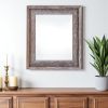 20X30 Natural Weathered Grey Picture Frame With Plexiglass Holder