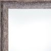 20X30 Natural Weathered Grey Picture Frame With Plexiglass Holder