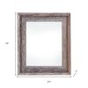 20X30 Natural Weathered Grey Picture Frame With Plexiglass Holder