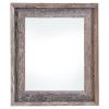 20X30 Natural Weathered Grey Picture Frame With Plexiglass Holder