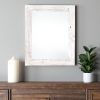 18X24 Rustic White Washed Picture Frame With Plexiglass Holder