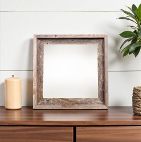 12X12 Natural Weathered Grey Picture Frame